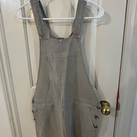 James PERSE JUMPSUIT overalls cotton linen look - Picture 1 of 7